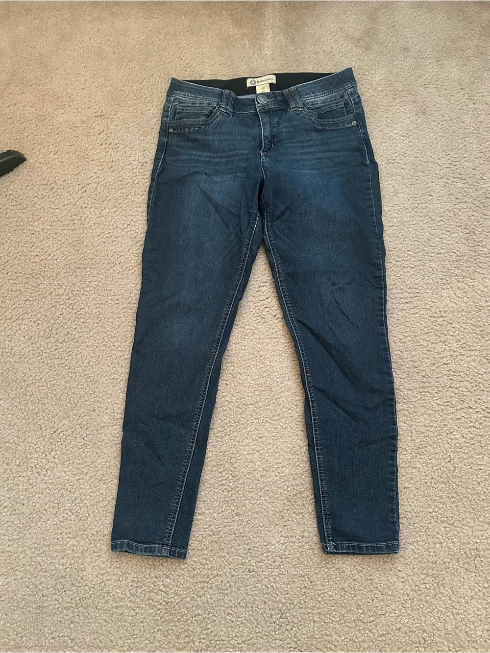 Democracy Skinny Jeans in Dark Blue Wash